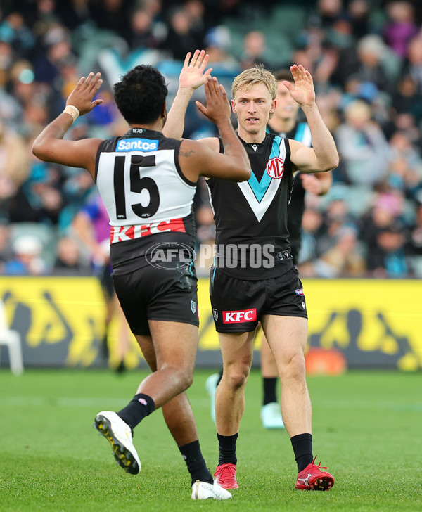 AFL 2025 Round 18 - Port Adelaide v West Coast - A-60554031