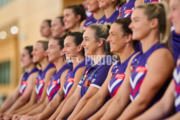 AFLW 2025 Media - Fremantle Team Photo Day - A-60561665