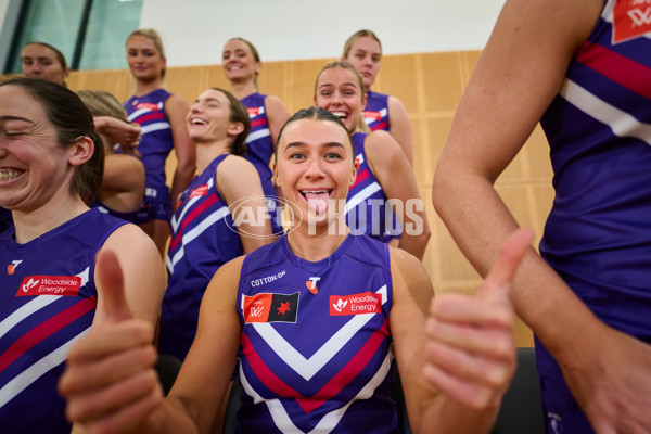 AFLW 2025 Media - Fremantle Team Photo Day - A-60561669