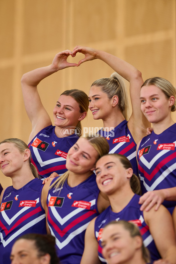 AFLW 2025 Media - Fremantle Team Photo Day - A-60561866