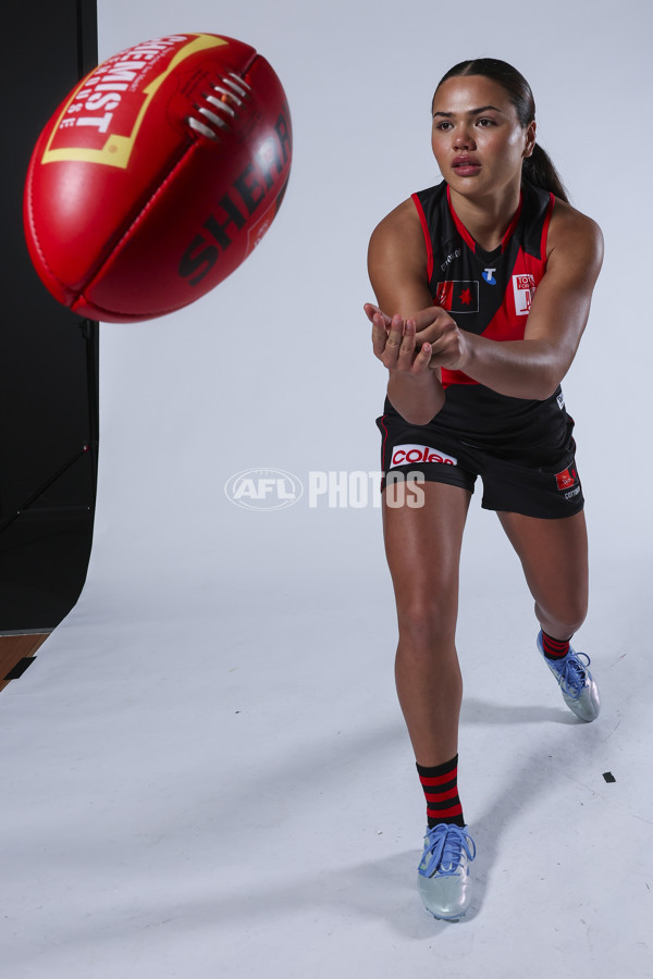 AFLW 2025 Portraits - Essendon - A-60573081