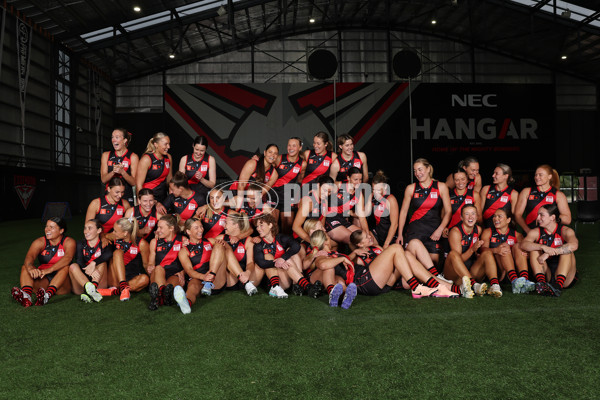 AFLW 2025 Media - Essendon Team Photo Day - A-60573101