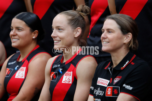 AFLW 2025 Media - Essendon Team Photo Day - A-60577912
