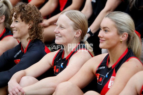 AFLW 2025 Media - Essendon Team Photo Day - A-60577913