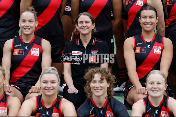 AFLW 2025 Media - Essendon Team Photo Day - A-60577915