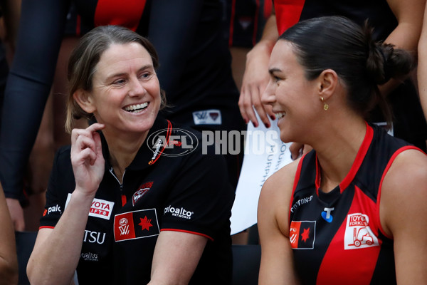 AFLW 2025 Media - Essendon Team Photo Day - A-60577916