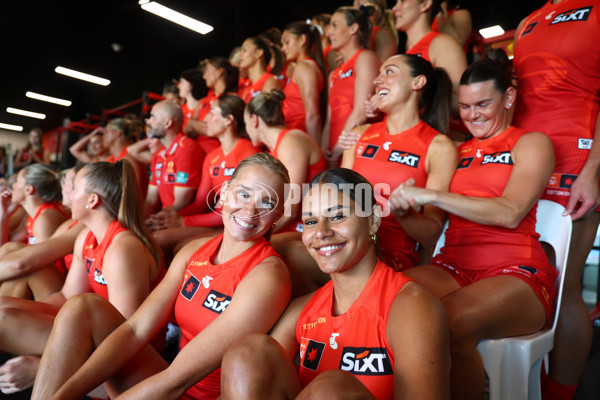 AFLW 2025 Media - Gold Coast Team Photo Day - A-60577978
