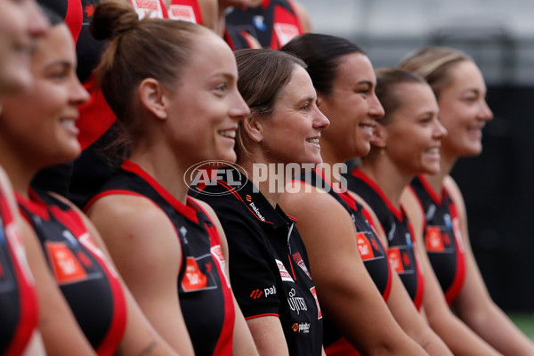 AFLW 2025 Media - Essendon Team Photo Day - A-60578214