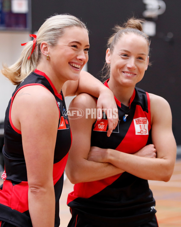 AFLW 2025 Media - Essendon Team Photo Day - A-60578215