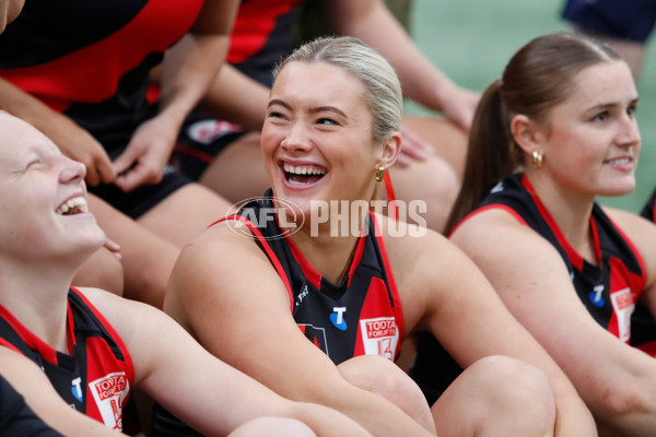 AFLW 2025 Media - Essendon Team Photo Day - A-60578217