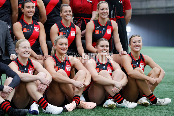 AFLW 2025 Media - Essendon Team Photo Day - A-60578222