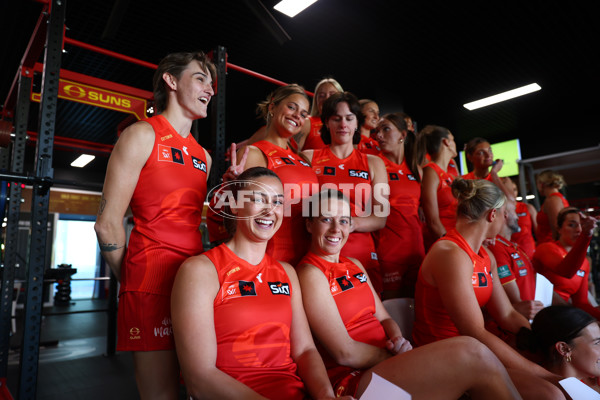 AFLW 2025 Media - Gold Coast Team Photo Day - A-60578276