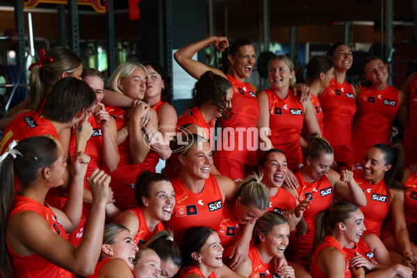 AFLW 2025 Media - Gold Coast Team Photo Day - A-60578283