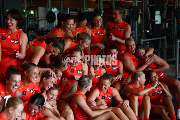 AFLW 2025 Media - Gold Coast Team Photo Day - A-60578284