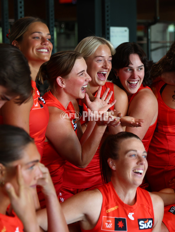 AFLW 2025 Media - Gold Coast Team Photo Day - A-60580511