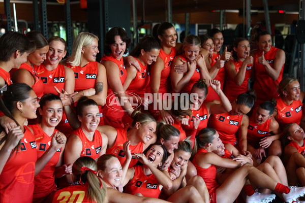 AFLW 2025 Media - Gold Coast Team Photo Day - A-60580512