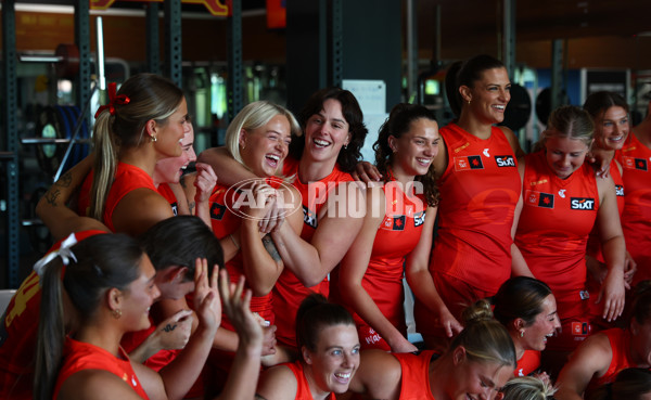 AFLW 2025 Media - Gold Coast Team Photo Day - A-60580513