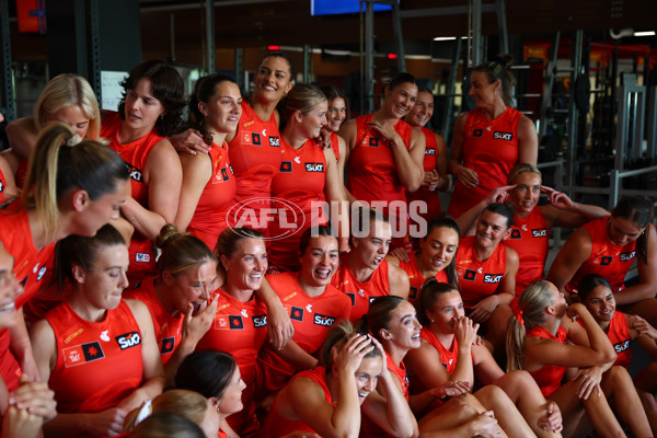 AFLW 2025 Media - Gold Coast Team Photo Day - A-60580517