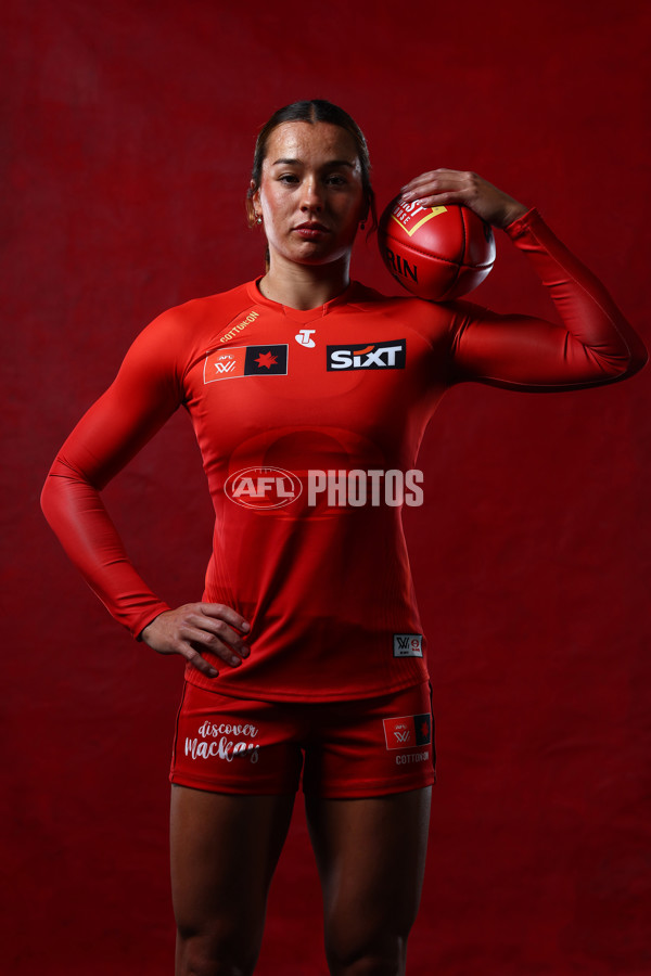 AFLW 2025 Portraits - Gold Coast - A-60580593