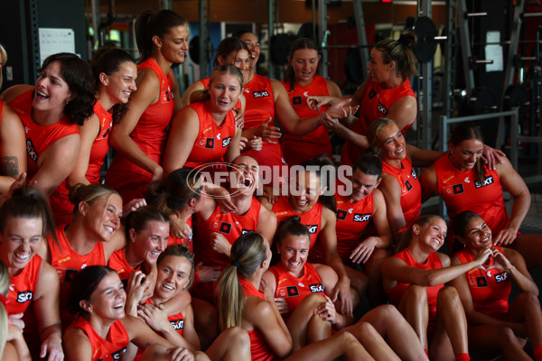 AFLW 2025 Media - Gold Coast Team Photo Day - A-60580608