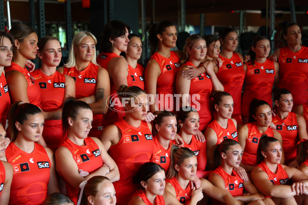 AFLW 2025 Media - Gold Coast Team Photo Day - A-60580609