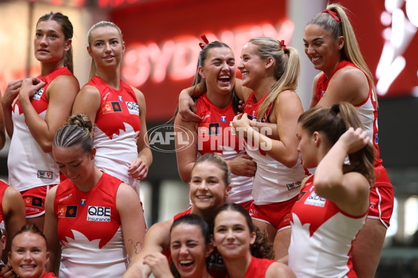 AFLW 2025 Media - Sydney Team Photo Day - A-60580704