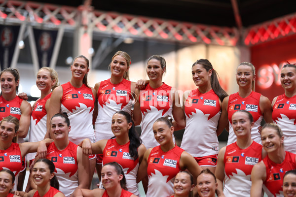 AFLW 2025 Media - Sydney Team Photo Day - A-60582961