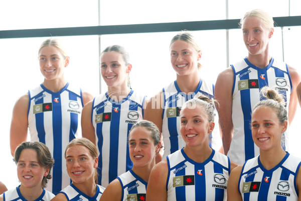 AFLW 2025 Media - North Melbourne Team Photo Day - A-60589831
