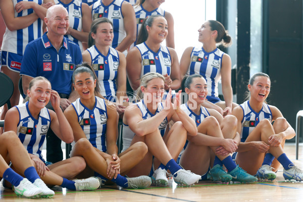 AFLW 2025 Media - North Melbourne Team Photo Day - A-60589837
