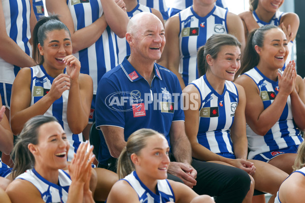 AFLW 2025 Media - North Melbourne Team Photo Day - A-60590524