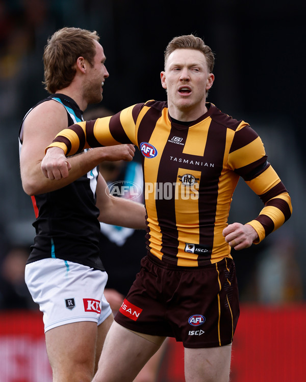 AFL 2025 Round 19 - Hawthorn v Port Adelaide - A-60612992