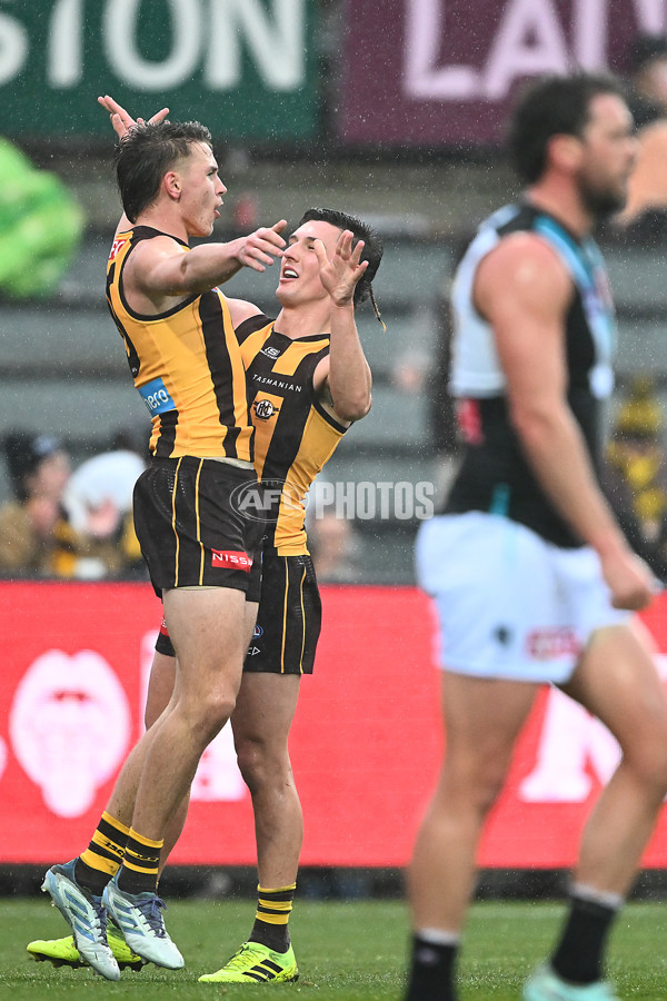 AFL 2025 Round 19 - Hawthorn v Port Adelaide - A-60616381