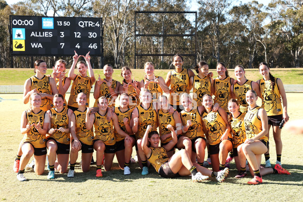 AFL National Championships U18 Girls 2025 - Allies v Western Australia - A-60616391