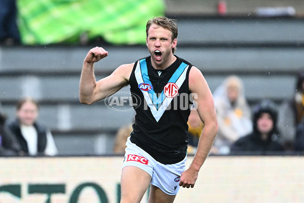 AFL 2025 Round 19 - Hawthorn v Port Adelaide - A-60616459