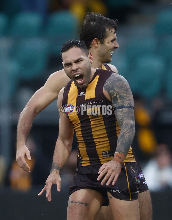 AFL 2025 Round 19 - Hawthorn v Port Adelaide - A-60624272