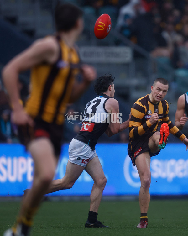 AFL 2025 Round 19 - Hawthorn v Port Adelaide - A-60624337