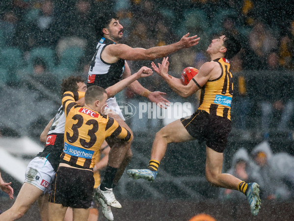 AFL 2025 Round 19 - Hawthorn v Port Adelaide - A-60626391