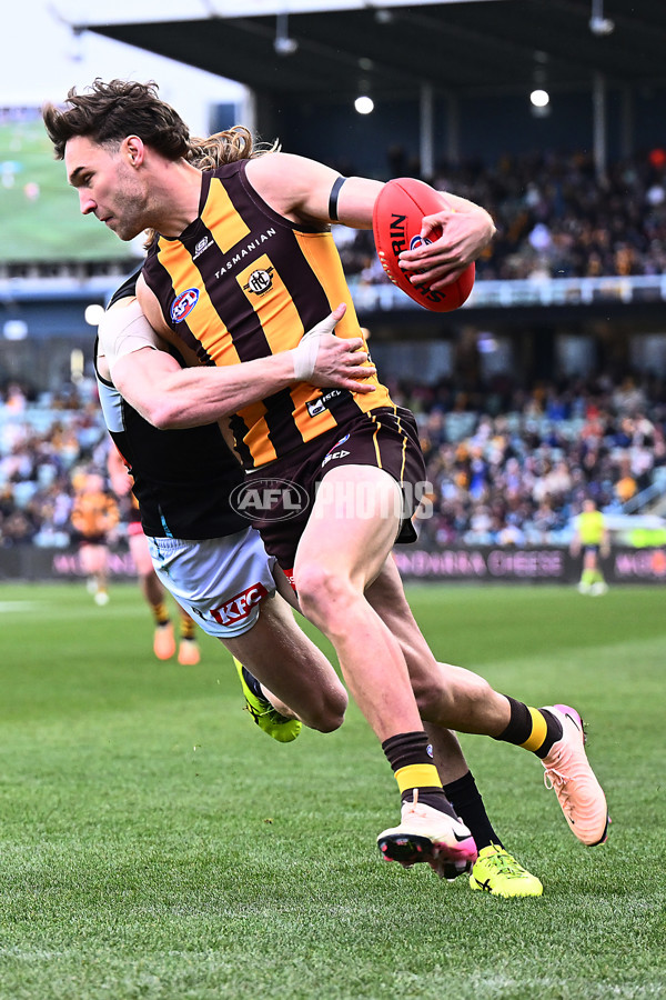 AFL 2025 Round 19 - Hawthorn v Port Adelaide - A-60637667