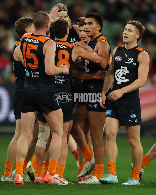 AFL 2025 Round 19 - Carlton v Melbourne - A-60640725