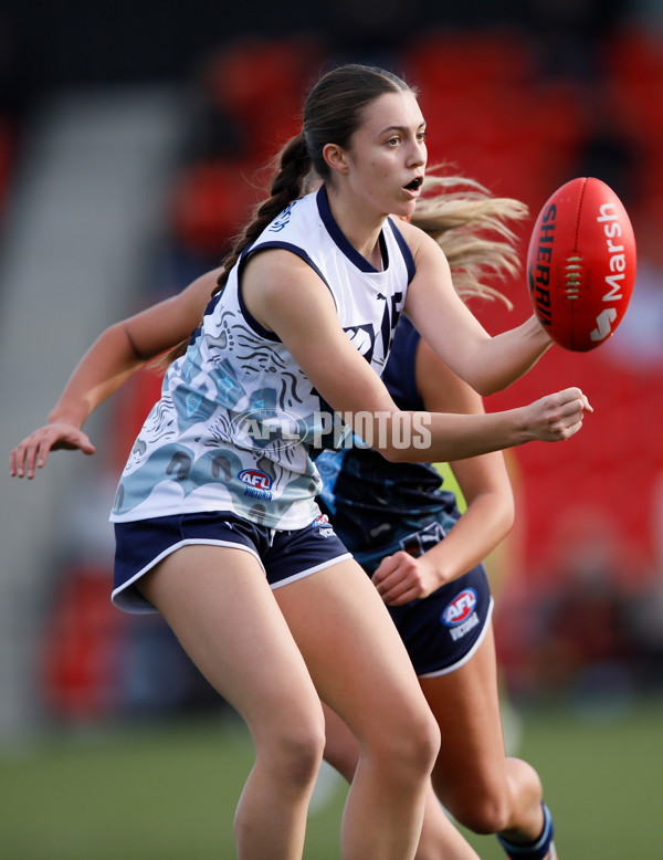 AFL National Championships U18 Girls 2025 - Vic Country v Vic Metro - A-60658166