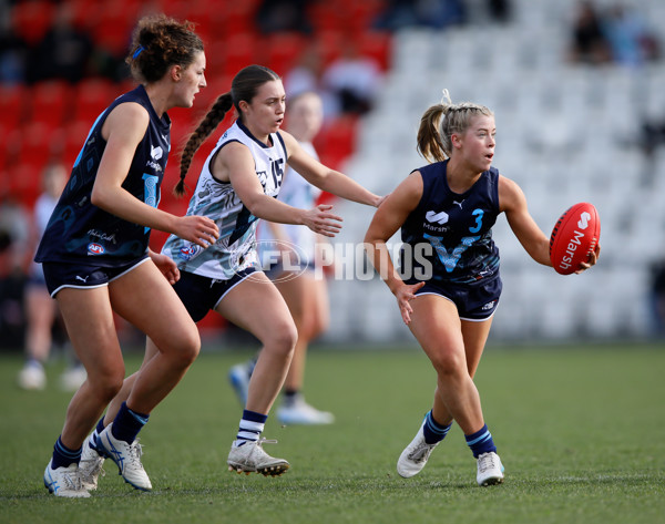 AFL National Championships U18 Girls 2025 - Vic Country v Vic Metro - A-60658548
