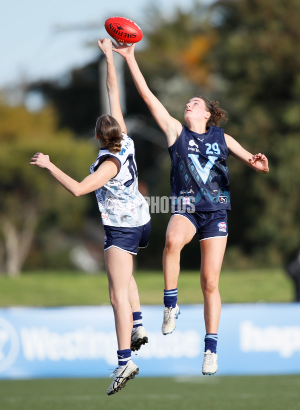 AFL National Championships U18 Girls 2025 - Vic Country v Vic Metro - A-60666298