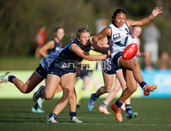 AFL National Championships U18 Girls 2025 - Vic Country v Vic Metro - A-60666309