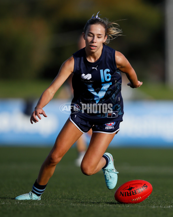 AFL National Championships U18 Girls 2025 - Vic Country v Vic Metro - A-60666311