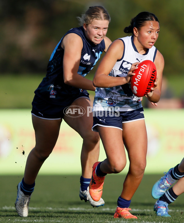 AFL National Championships U18 Girls 2025 - Vic Country v Vic Metro - A-60666595