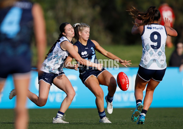 AFL National Championships U18 Girls 2025 - Vic Country v Vic Metro - A-60669182