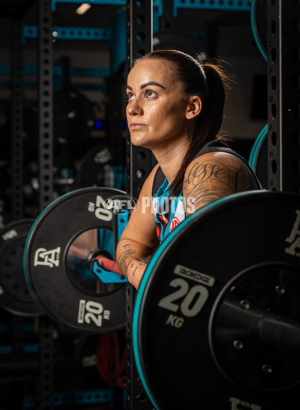 AFLW 2025 Portraits - Port Adelaide - A-60700617