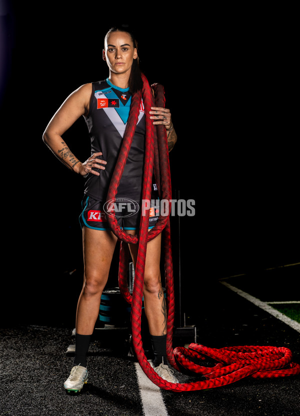 AFLW 2025 Portraits - Port Adelaide - A-60700624