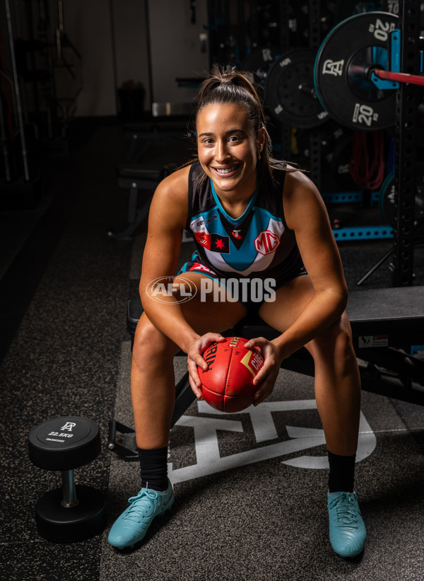 AFLW 2025 Portraits - Port Adelaide - A-60700649