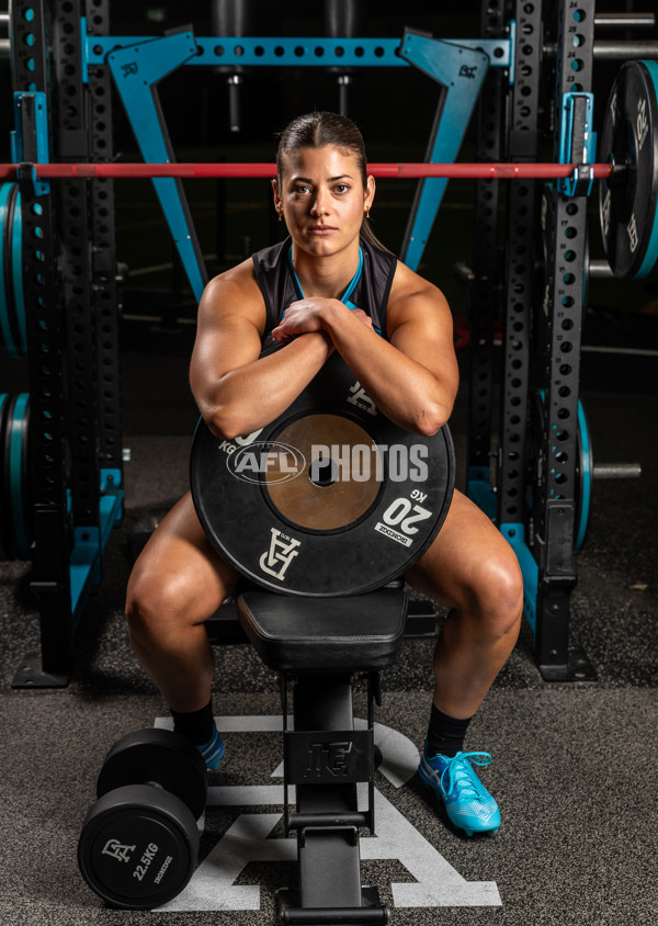 AFLW 2025 Portraits - Port Adelaide - A-60703029